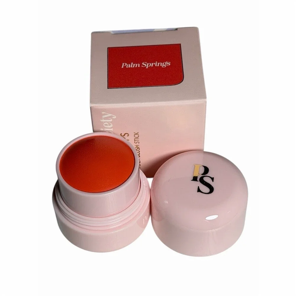 Polite Society Polite Pops Powder Blush Stick Palm Springs Buildable FULL SIZE